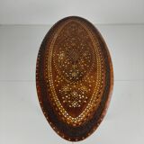 20th century Anglo-Indian inlaid bone coffee table