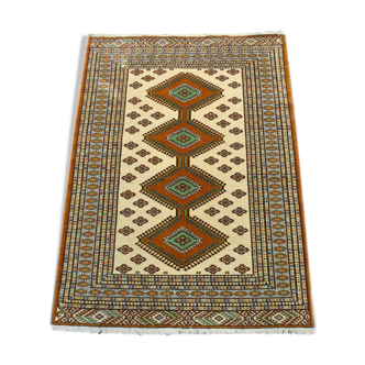 Torkaman Authentic Persian Carpet 190x134cm