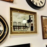 Vintage Rectangular Wall Mirror