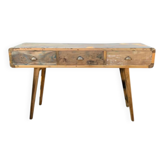 Console Table - Recycled Wood - 150x50x80cm