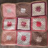 Couvre lit en crochet