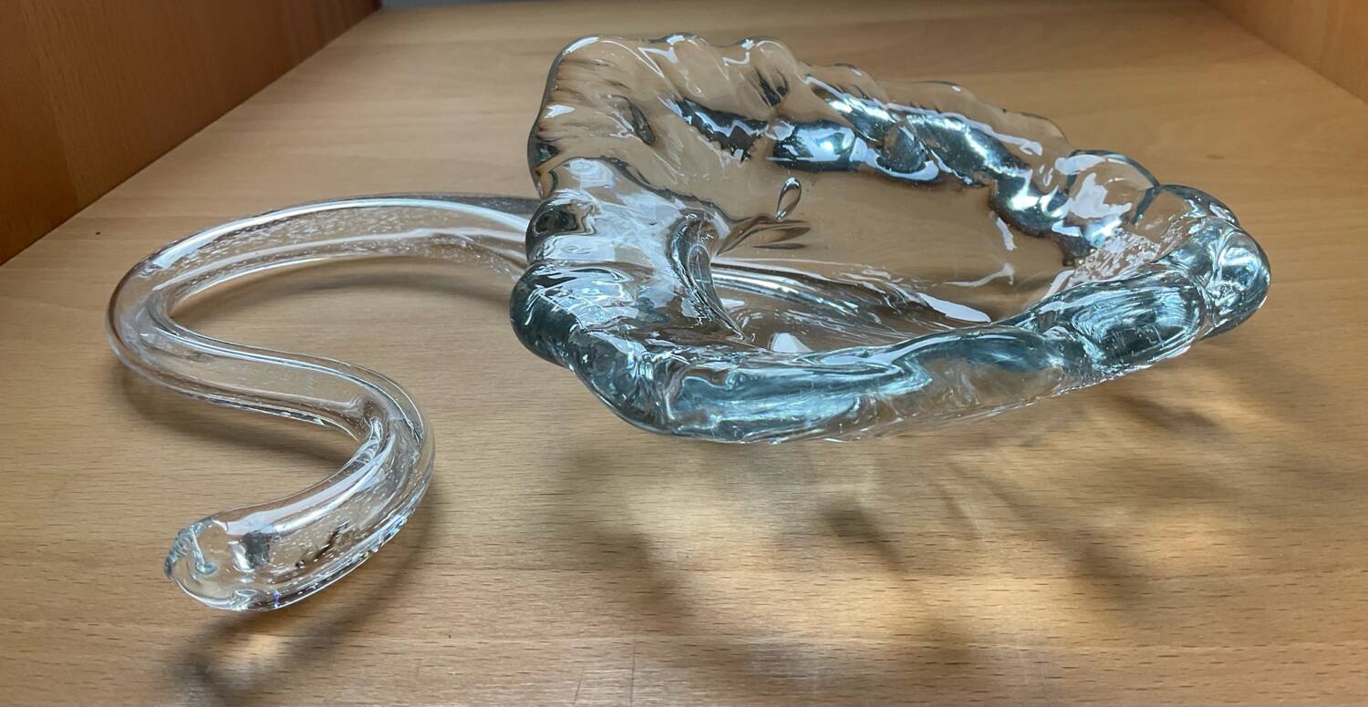 Vintage blown glass empty pocket