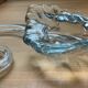 Vintage blown glass empty pocket
