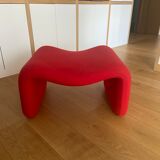 Armchair and footrest Djinn by Olivier Mourgue