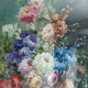 Peinture huile sur plaque de cuivre Van Tyorem