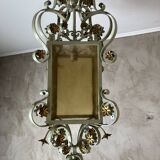 Wrought iron lantern