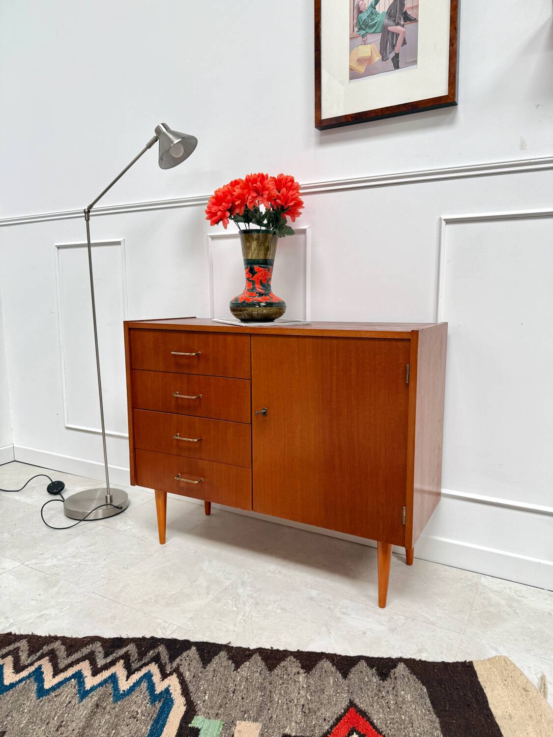Vintage Scandinavian sideboard