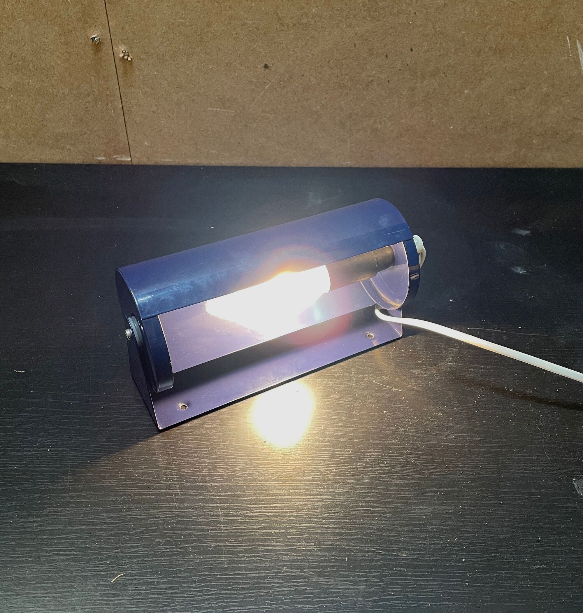 V413 swivel wall lamp by Ikea - 1980s - navy blue