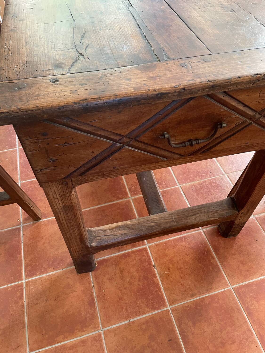 Old farm table