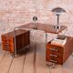 Czech Bauhaus Writing Desk in Walnut attributed to A. Lurcat for Kovona, 1920s