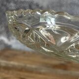 Compotier en verre moulé