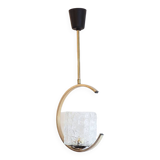 Arlus half-moon pendant light