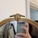 Louis XV style triptych mirror