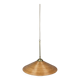 Lampe à suspension pencil split reed, rotin, bambou et laiton, italie, 1970s