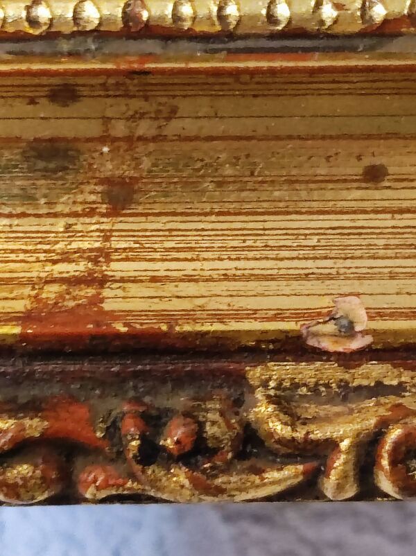 Tableau courses de chevaux XIX