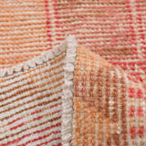 Red vintage runner rug, 91x341cm