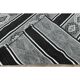 1970s Vintage Turkish Handmade Wool Cotton Gray Kilim Rug 147x197