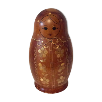 old vintage Russian doll