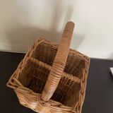 Bottle storage basket