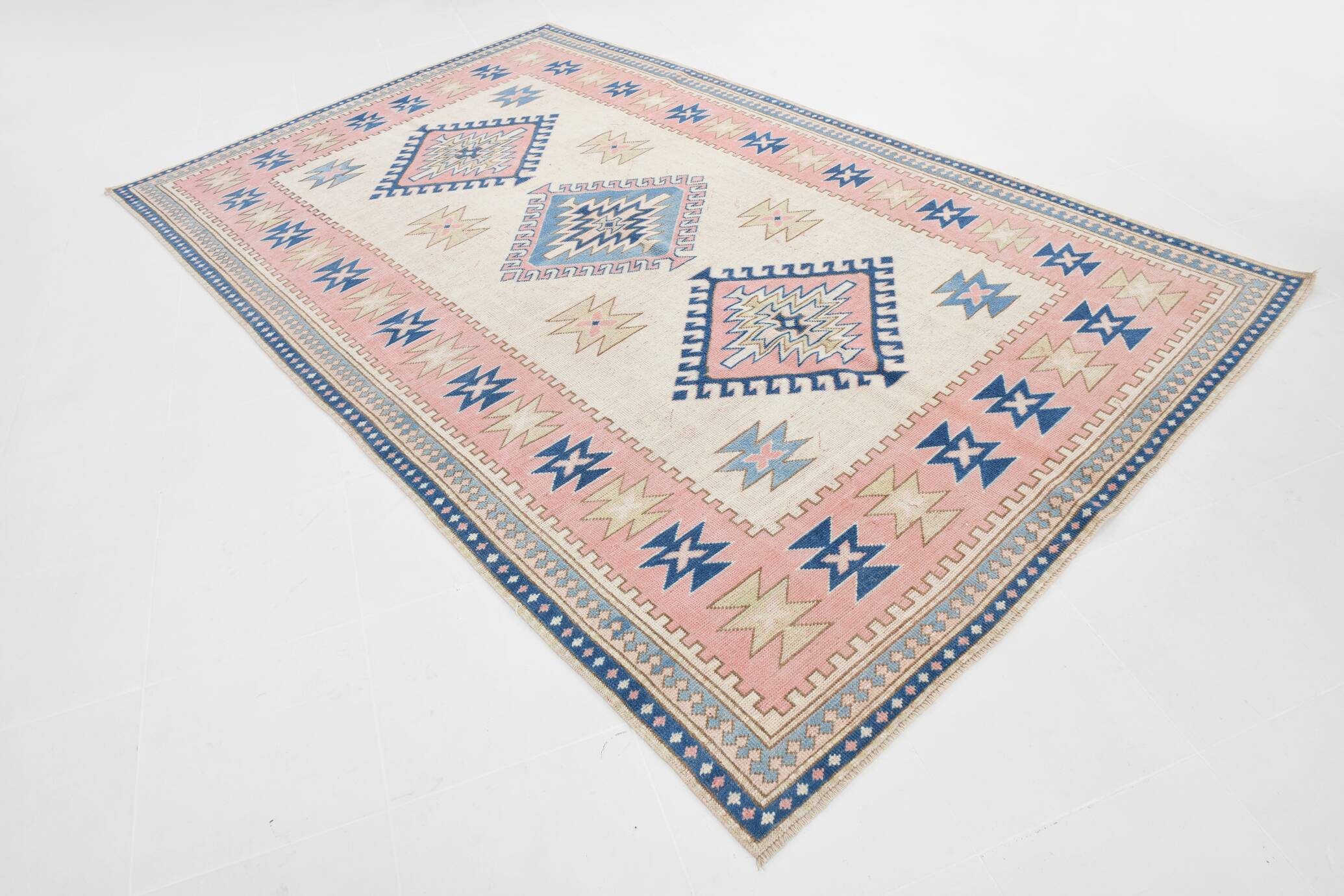 7x11 One Of A Kind Oushak Rug, 203x332Cm