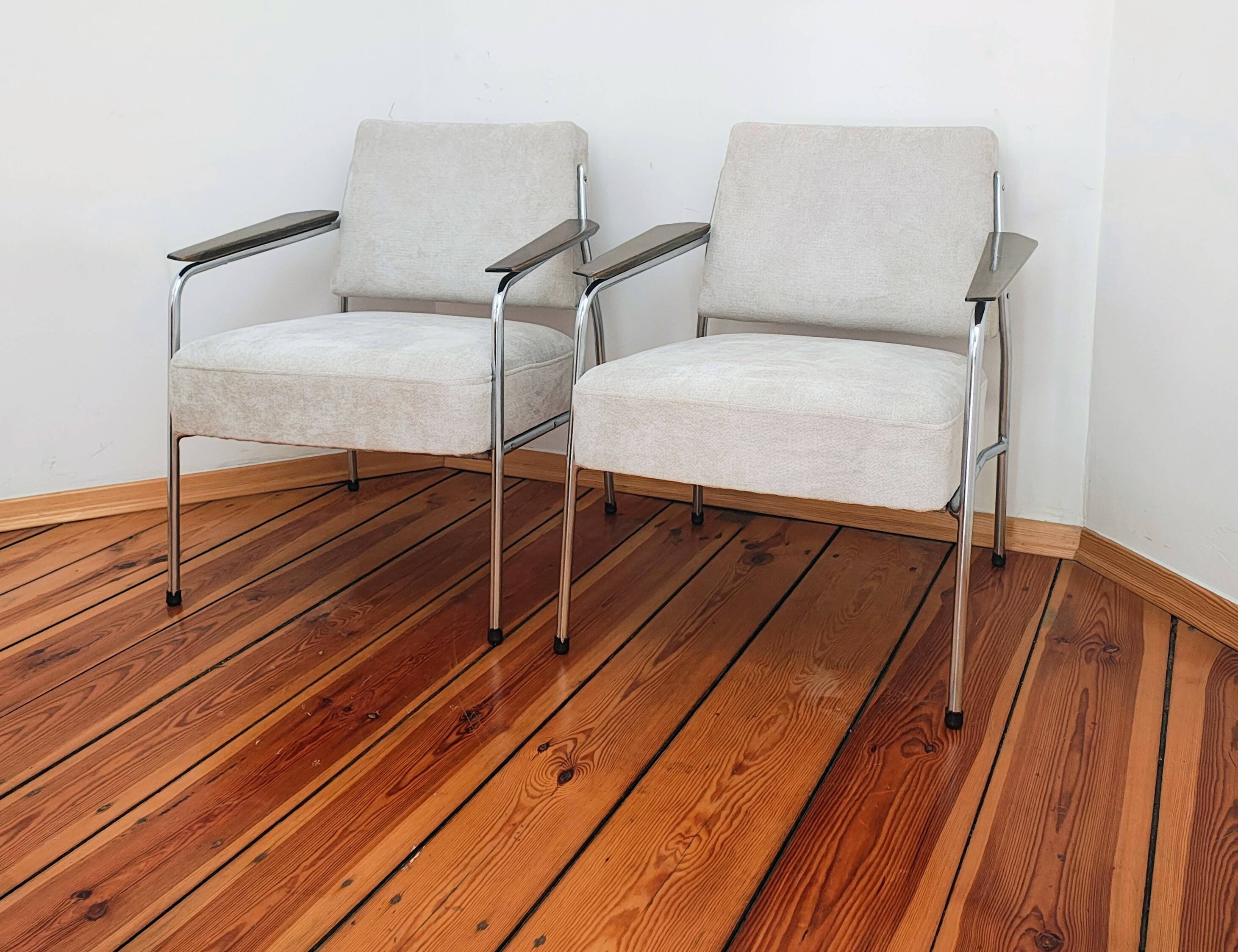 Vintage Czechoslovakian Armchairs, 1960s