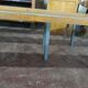 Lot of 4 industrial benches