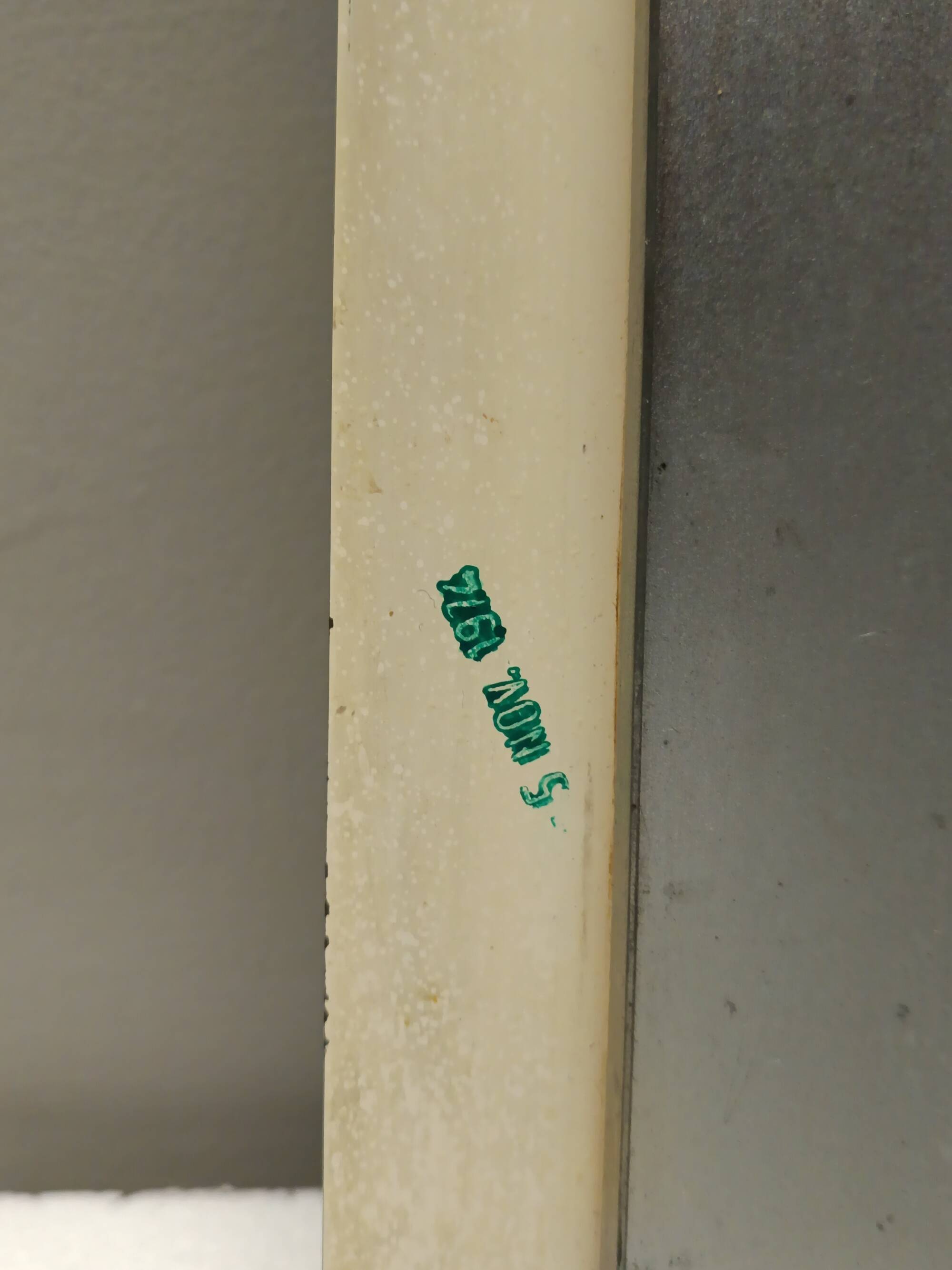 Postmodern Square Beige Wall Mirror with a Beveled Glass, Italy