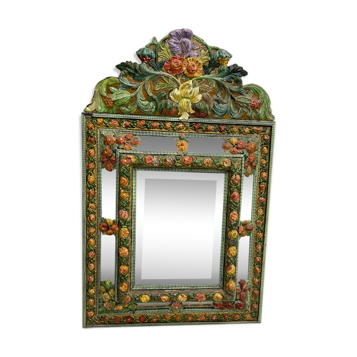 Old mirror with windshields