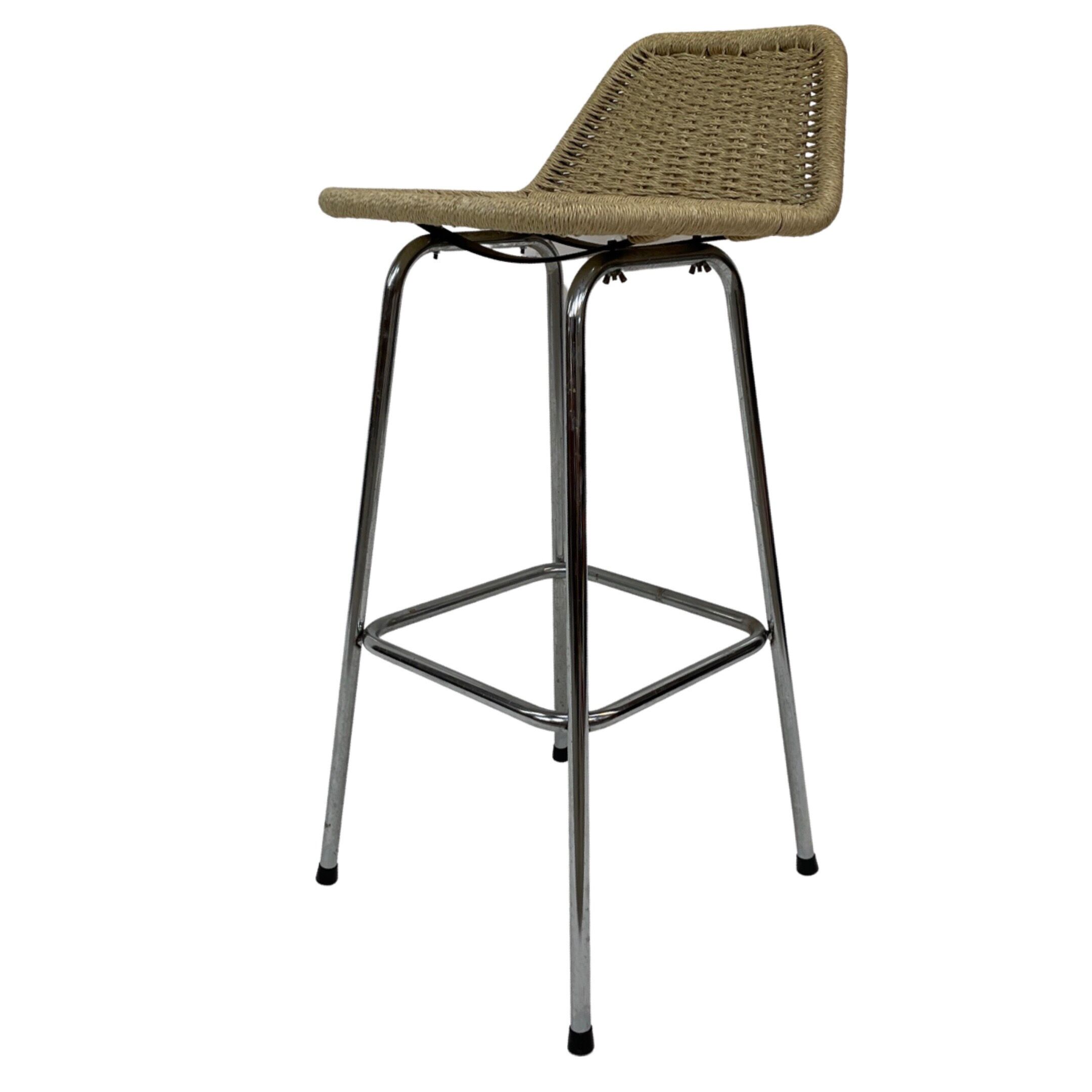 Tabouret de bar design vintage Dirk van Sliedregt