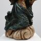 French 18th Century Religious Statue of the Virgin Mary on a cloud