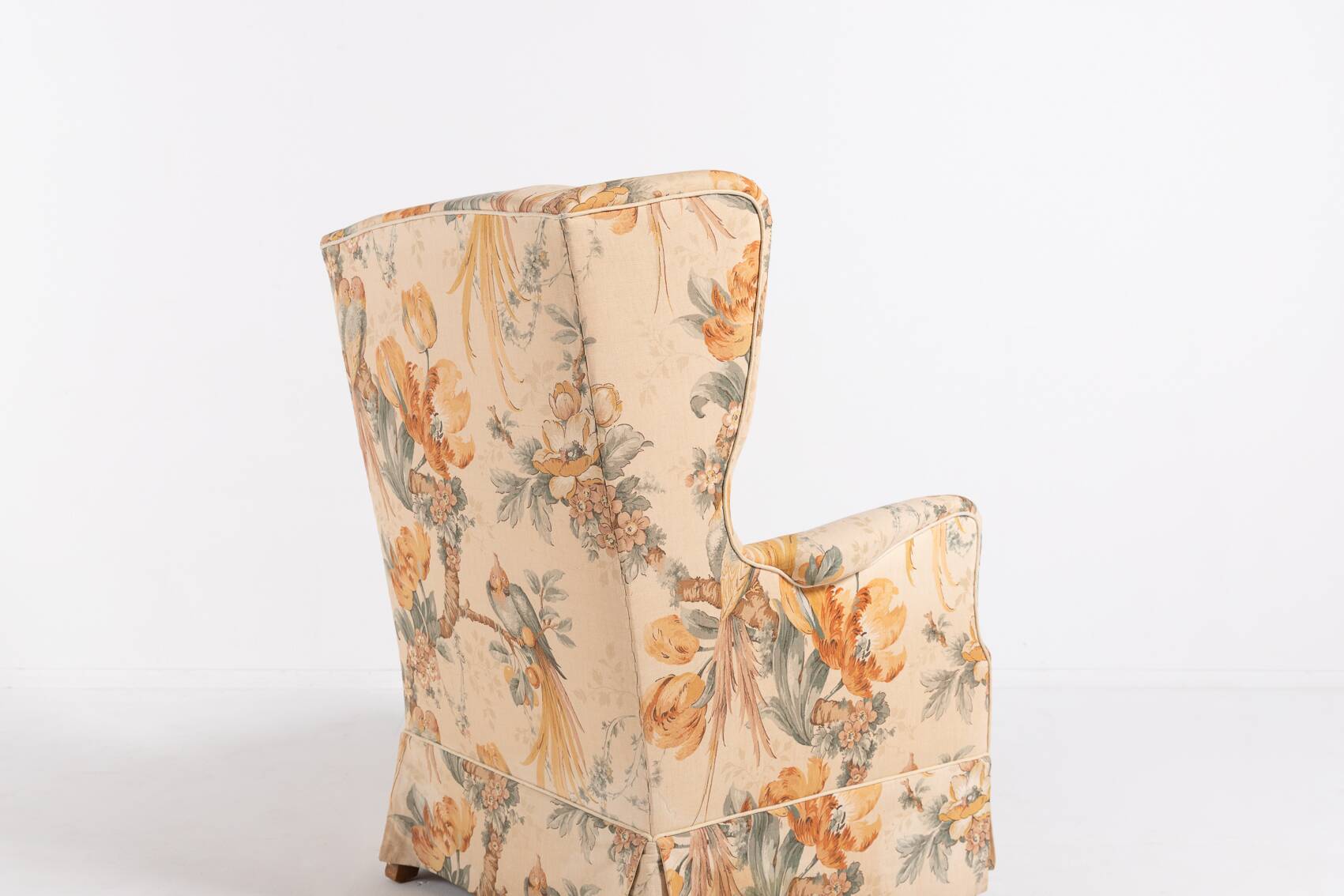 Fauteuil danois moderne du milieu du siècle Lysberg Hansen & Therp Wing, années 1950