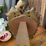 Baroque mirror from the 70s, in gilded wood