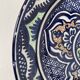 Spanish ceramic plate signed