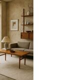 Danish teak coffee table, 1960