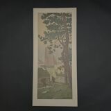 Lithograph by Henri Rivière The Enchantment of the Hours - The Mist