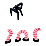 Tufted rug - Pascal the worm