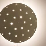 Ceiling Lamp with Glass Flowers attributed to Emil Stejnar for Rupert Nikoll, Austria, 1950s