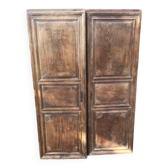 Antique closet doors