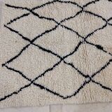 Handmade Moroccan Berber rug 152 X 91 CM
