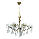 5-light chandelier with tassels