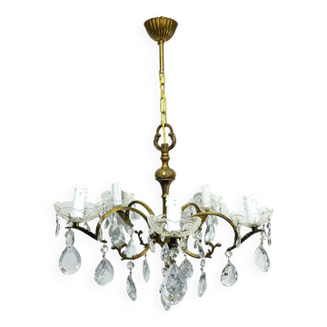 5-light chandelier with tassels