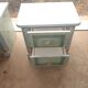 Retro blue bedside table