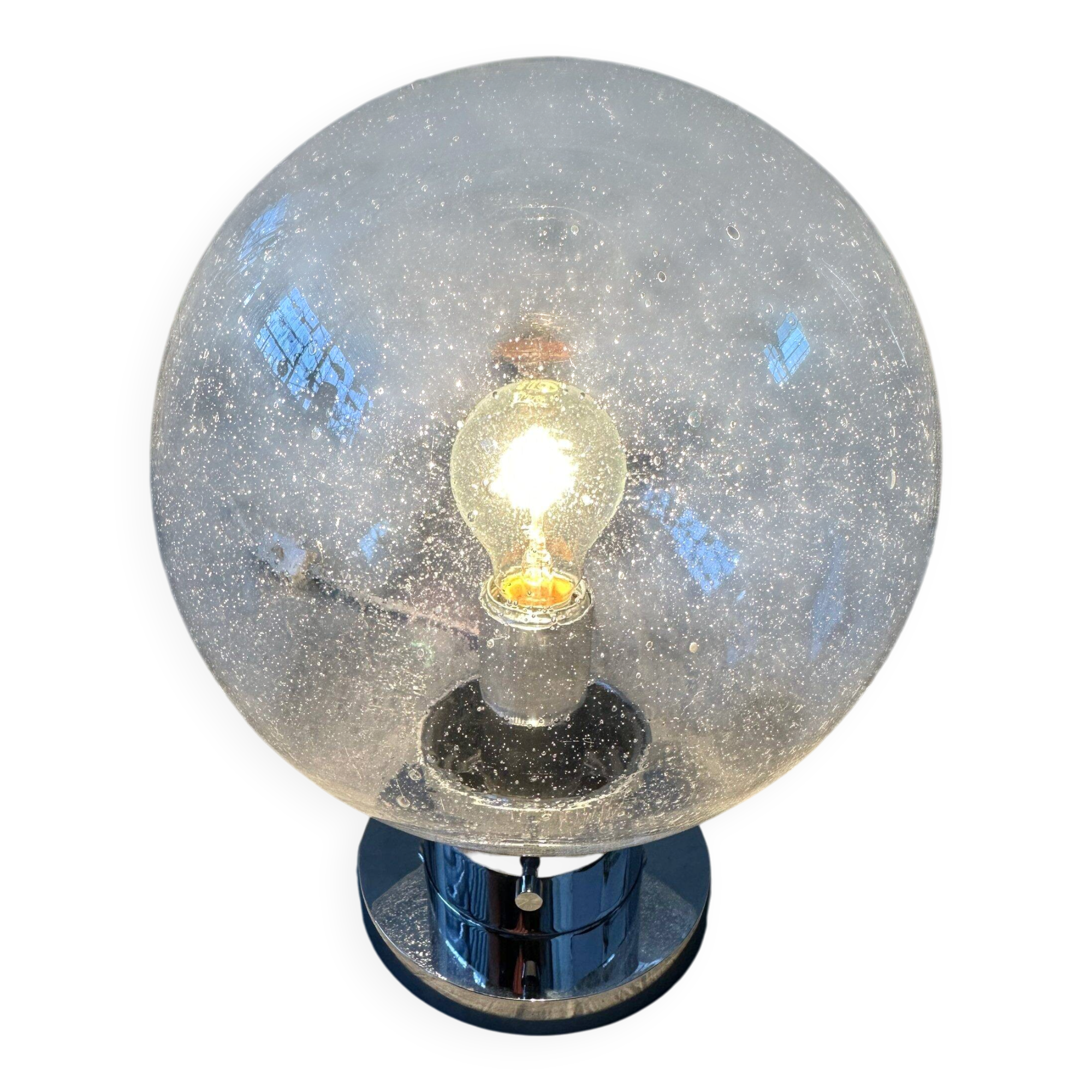 Vintage Glashütte Limburg ceiling lamp