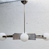 Chandelier of 4 space-age opalines