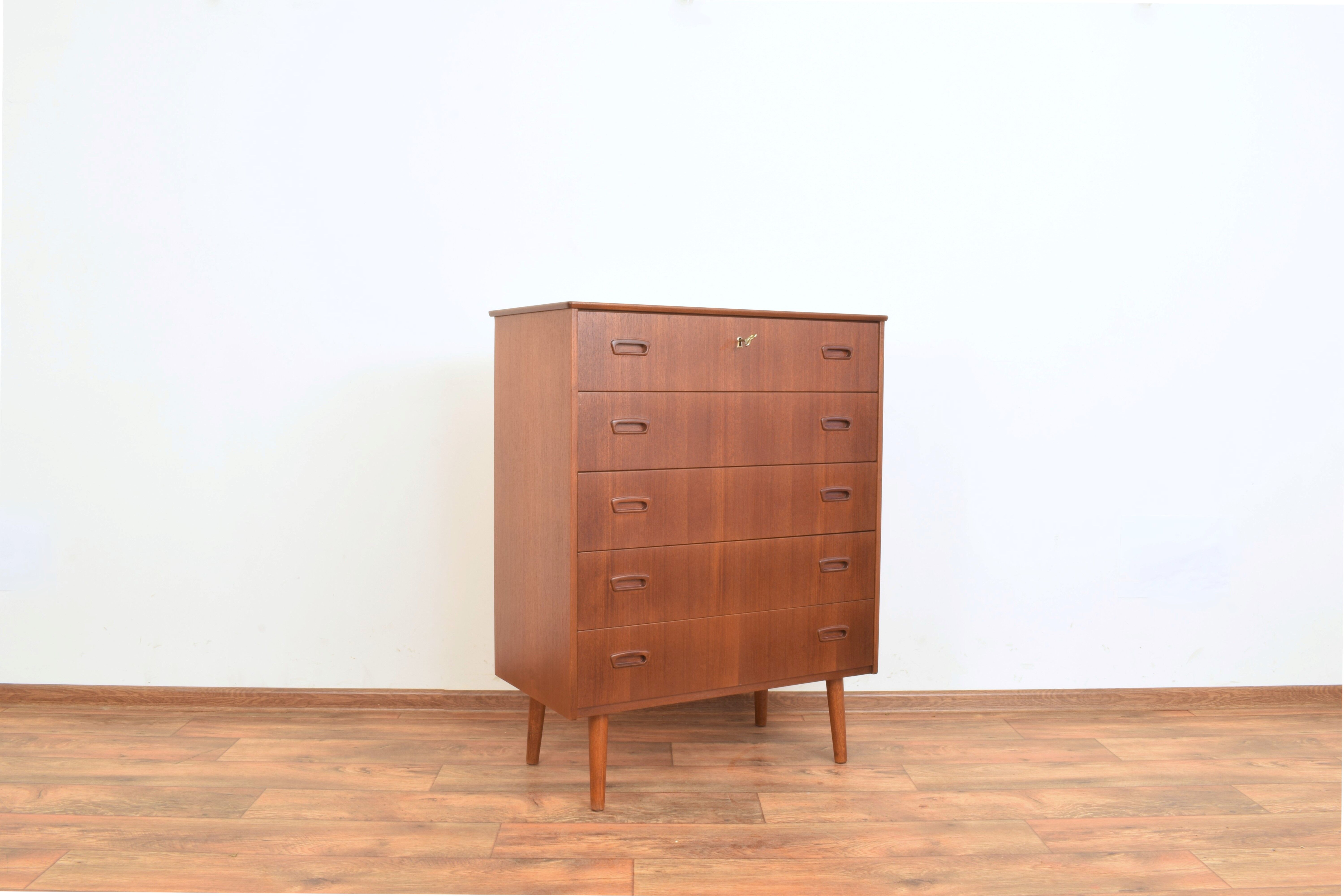 Danish teak chest of drawers