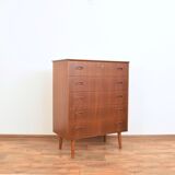Danish teak chest of drawers