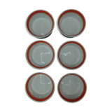 6 Pillivuyt ceramic ramekins