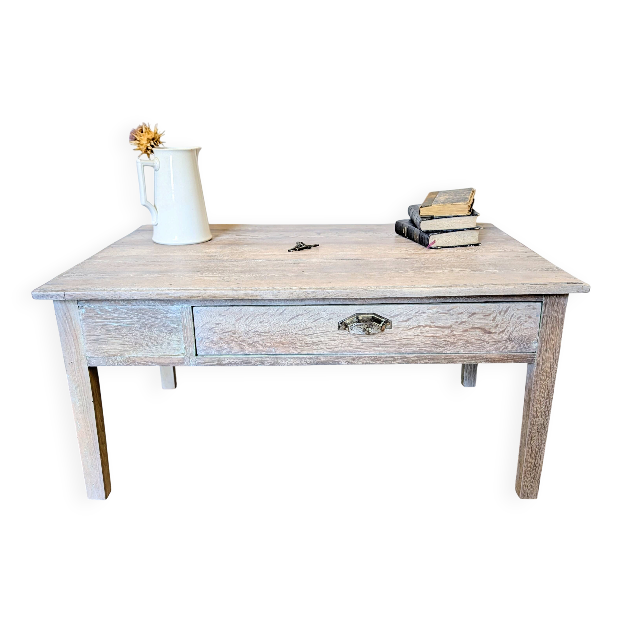 Farmhouse coffee table in oak