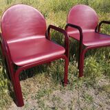 Lot de 4 fauteuils Orsay design Gae Aulenti, Knoll