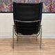 PAIRE DE FAUTEUILS CUIR NOIR ET CHROME HANS EICHENBERGER 1960.